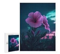 Jigsaw Puzzle for Adults 500 PCS Evening Primrose Flower Teenagers Puzzles Brain Teaser Game Analysis And Logic for Is Ideal As A Gift 500 PCS