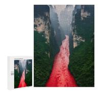 Jigsaw Puzzle for Adults, 500 PCS, Featuring Blood River, A Satisfying Project for Experienced Puzzlers, for Family Nights