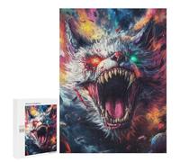 Jigsaw Puzzle for Adults 500 PCS Ferocious Beast Teenagers Puzzles Family Games Difficult Hard for Is Ideal As A Gift 500 PCS