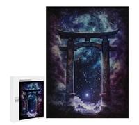 Jigsaw Puzzle for Adults 500 PCS Gate to Celestial Dreams Puzzle for Adults Family Games But Fun And Humorous Difficult And Challenge 500 PCS