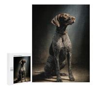 Jigsaw Puzzle for Adults 500 PCS German Shorthaired Pointer Portrait Adult Jigsaw Hands-on Game Wall Decoration Birthday And Unique Gifts 500 PCS