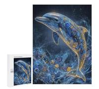 Jigsaw Puzzle for Adults 500 PCS Glowing Oceanic Wonder Puzzle For Teenagers Difficult Hard Wishlist with Santa Claus Challenging Family Fun Game 500 PCS