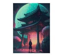 Jigsaw Puzzle for Adults 500 PCS Intergalactic Visit Jigsaw Puzzle Relax Games Home Decoration Unique Gifts for Birthday And Christmas 500 PCS