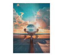 Jigsaw Puzzle for Adults 500 PCS Luxurious Private Jet Puzzles for Adults Anti-Stress Toys Precision Cutting Unique Gifts for Birthday And Christmas 500 PCS