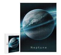Jigsaw Puzzle for Adults 500 PCS Planet Neptune in Space Jigsaw for Adults Anti-Stress Toys Enhance Memory Birthday And Unique Gifts 500 PCS