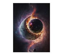 Jigsaw Puzzle for Adults 500 PCS Planetary Convergence Cosmic Dance Puzzles for Adults Anti-Stress Toys Precision Cutting Unique Gifts for Birthday And Christmas 500 PCS