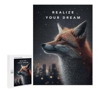 Jigsaw Puzzle for Adults 500 PCS Realize Your Dream Teenagers Puzzles Brain Teaser Game Analysis And Logic for Is Ideal As A Gift 500 PCS