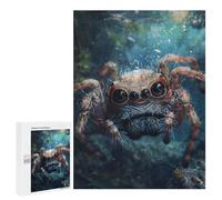 Jigsaw Puzzle for Adults 500 PCS Spider Sea Jigsaw Brain Teaser Game Precision Cutting Parent-child Interaction 500 PCS