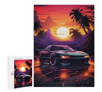 Jigsaw Puzzle for Adults 500 PCS The Fusion of Retrowave Jigsaw Brain Teaser Game Precision Cutting Parent-child Interaction 500 PCS