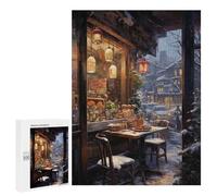 Jigsaw Puzzle for Adults 500 PCS Tokyo Japan Xmas Jigsaw for Adults Anti-Stress Toys Enhance Memory Birthday And Unique Gifts 500 PCS