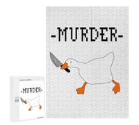 Jigsaw Puzzle for Adults 500 PCS Untitled Funny Duck Knife Teenagers Puzzles Relaxing Games Presents for Women Unique Gifts for Birthday And Christmas 500 PCS