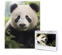 Jigsaw Puzzle for Adults 500 Pieces Wooden Puzzle Modern Art Puzzle Cute Bear Challenging Puzzles Custom Picture Puzzle Personalized Photo Puzzle for Gift Family