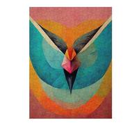 Jigsaw Puzzle for Adults 52x38cm/1000pcs Abstract Hummingbird Jigsaws for Adults Toy Wall Decor Precision Cutting Parent-child Interaction 52x38cm/1000pcs