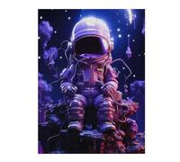 Jigsaw Puzzle for Adults 52x38cm/1000pcs CUTE ASTRO Jigsaw for Adults Hands-on Game Wall Decoration Parent-child Interaction 52x38cm/1000pcs