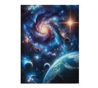 Jigsaw Puzzle for Adults 52x38cm/1000pcs Stardust Symphony Puzzle for Adults Family Game Home Decoration Birthday And Unique Gifts 52x38cm/1000pcs