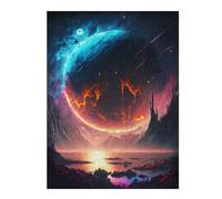Jigsaw Puzzle for Adults 52x38cm/1000pcs The Last Star Jigsaw for Adults Relaxing Games Stress Reliever Unique Gifts for Birthday And Christmas 52x38cm/1000pcs