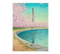 Jigsaw Puzzle for Adults 52x38cm/1000pcs The Washington Monument Jigsaw for Adults Relaxing Games Stress Reliever Unique Gifts for Birthday And Christmas 52x38cm/1000pcs