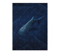 Jigsaw Puzzle for Adults 52x38cm/1000pcs Whale Sharks Jigsaws for Adults Toy Wall Decor Precision Cutting Parent-child Interaction 52x38cm/1000pcs