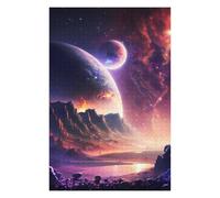 Jigsaw Puzzle for Adults 75x50cm/1000pcs Dawn Of Infinity Galaxy Jigsaw for Adults Relaxing Games Stress Reliever Unique Gifts for Birthday And Christmas 75x50cm/1000pcs