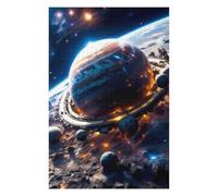 Jigsaw Puzzle for Adults 75x50cm/1000pcs Future World Jigsaw for Adults Relax Games For Family Fun Parent-child Interaction 75x50cm/1000pcs