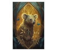 Jigsaw Puzzle for Adults 75x50cm/1000pcs Koala Enchanted World Jigsaws for Adults Toy Wall Decor Precision Cutting Parent-child Interaction 75x50cm/1000pcs