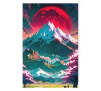 Jigsaw Puzzle for Adults 75x50cm/1000pcs Ruby Ridge Jigsaw for Adults Hands-on Game Wall Decoration Parent-child Interaction 75x50cm/1000pcs