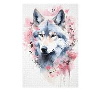Jigsaw Puzzle for Adults 75x50cm/1000pcs Wolf Poster, Picture, Metal Print, Paint by Michael I. Organ Jigsaw for Adults Relax Games For Family Fun Parent-child Interaction 75x50cm/1000pcs