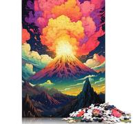 Jigsaw Puzzle for Adults A Colorful Spectacle 尺寸 Piece Jigsaw Puzzle Wooden Puzzles for Adults And Kids Age 12 Years Up Good Gift for Adults Kids 500pcs (52x38cm)