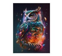 Jigsaw Puzzle for Adults, Amazing Owl, 500 PCS