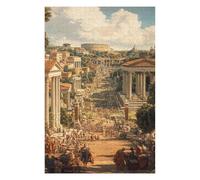 Jigsaw Puzzle for Adults Ancient Rome 1000 Pieces for And Kids Ages12+ Cardboard Jigsaw Great Gift For-26x38cm
