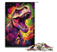 Jigsaw Puzzle for Adults Angry Dinosaur 1000 Pieces Puzzle Great Gift Suitable for And Teenager 14 And Up 1000 PCS(38x26cm)