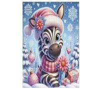 Jigsaw Puzzle for Adults Animal Zebra 1000 Piece Suitable for Children over 12 Years Old Wooden Puzzles 78×53cm