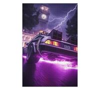 Jigsaw Puzzle for Adults Back to The Future 1000 Pieces for And Kids Ages12+ Cardboard Jigsaw Great Gift For-38x52cm