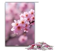 Jigsaw Puzzle for Adults Beautiful Cherry Blossoms 1000 Pieces Puzzle Great Gift Suitable for And Teenager 14 And Up 1000 PCS(75x50cm)
