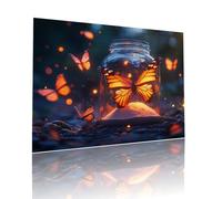 Jigsaw Puzzle for Adults Butterfly Difficult 1000 pieces Adult Kids Toddler Puzzles Age 4-6 Animal Mini Jigsaws 5-8 Year Olds Toys, Fun Challenging Brainteasing, Home Decoration 19.7x29.5in t-218