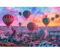 Jigsaw Puzzle for Adults Cartoon Romantic Turkey Puzzles Puzzles,Joyful Home Entertainment Art Paintings - Spend A Good Winter,Cozy Room Kitchen Decor_500pcs