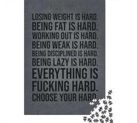 Jigsaw Puzzle for Adults, Choose Your Hard, 1000 Pieces, 70x50cm/1000pcs, White Card Pieces for Easy Sorting; A Calm After-work Activity