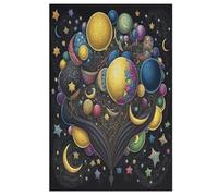 Jigsaw Puzzle for Adults Colorful Planet 1000 Piece Suitable for Children over 12 Years Old Wooden Puzzles 78×53cm