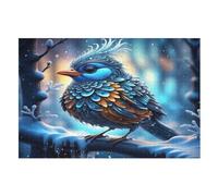 Jigsaw Puzzle for Adults Cute Bird 1000 Piece Suitable for Children over 12 Years Old Wooden Puzzles （75×50cm）