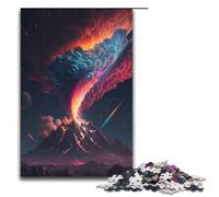 Jigsaw Puzzle for Adults Dark Blue And Red Clouds 1000 Pieces Puzzle Great Gift Suitable for And Teenager 14 And Up 1000 PCS(38x26cm)