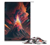 Jigsaw Puzzle for Adults Dark Blue And Red Clouds 1000 Pieces Puzzle Great Gift Suitable for And Teenager 14 And Up 1000 PCS(38x26cm)
