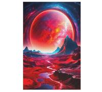 Jigsaw Puzzle for Adults Evil Aura 1000 Piece Wood Puzzles Children Challenging Game （78×53cm）