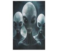Jigsaw Puzzle for Adults Extraterrestrial 1000 Piece Wood Puzzles Children Challenging Game 78×53cm