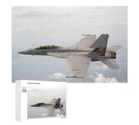 Jigsaw Puzzle for Adults, FA18F Super Hornet Strike, 1000 PCS | A flexible puzzle activity - solo or shared leisure at home.