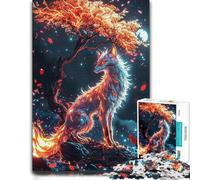 Jigsaw Puzzle for Adults Fairy Kitsune Fox Spirit 1000pcs (52x38cm) Gift | A January indoor activity on early-year evenings for relaxed downtime.