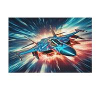 Jigsaw Puzzle for Adults Fighter 1000 Piece Suitable for Children over 12 Years Old Wooden Puzzles （75×50cm）