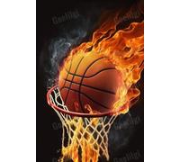 Jigsaw Puzzle for Adults Flame Slam Dunk Creative Colorful Painting Kits,Challenging Process - Summer Home Decor Couples Gifts_1000pcs