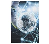Jigsaw Puzzle for Adults Football Sport 1000 Piece Jigsaw Puzzles Wood Puzzle Adults And Children Challenging Game （78×53cm）