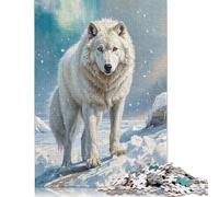 Jigsaw Puzzle for Adults Frostbound Sentinel 500 Pieces Jigsaw Puzzle Wooden Puzzle Suitable for Adults And 18 And Up Family Puzzle Game 500pcs (52x38cm)