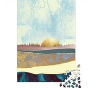 Jigsaw Puzzle for Adults, Hazy Afternoon, 1000 Pieces, 70x50cm/1000pcs; A Calm After-work Activity; White Pieces with A Smooth Surface